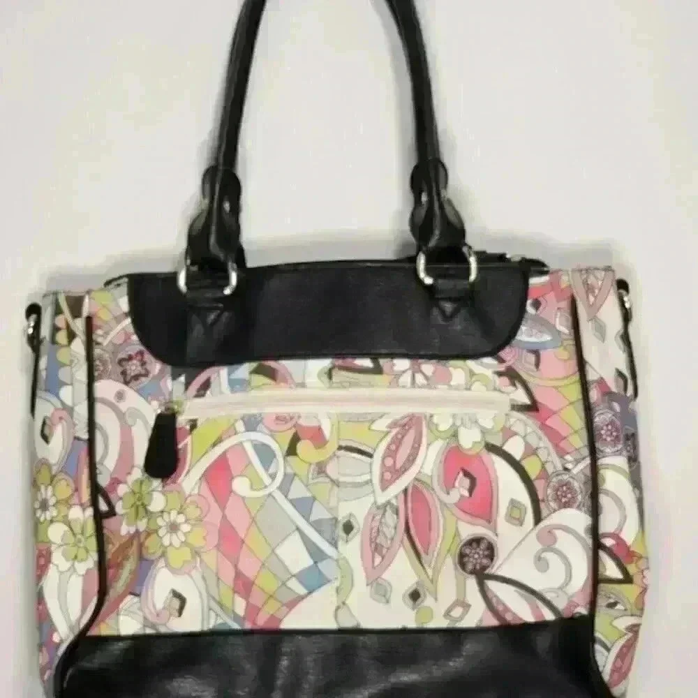 Nicole by Nicole Miller Multi Color Casey Handbag‎